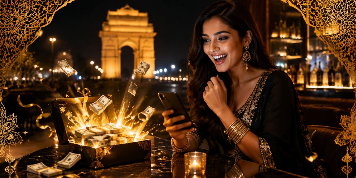 Mobile deposit payment for sports betting at India Gate, Delhi
