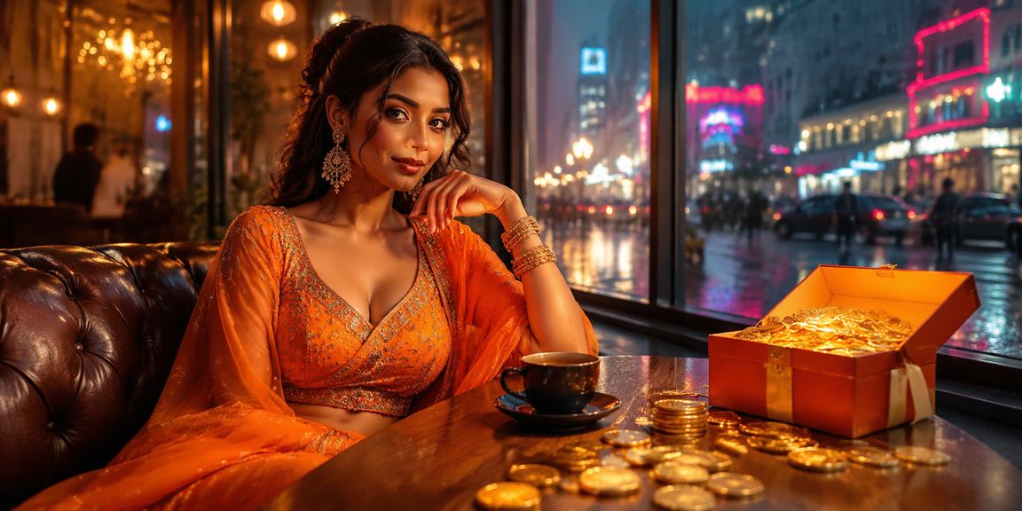 Mumbai casino app with vivid neon lighting